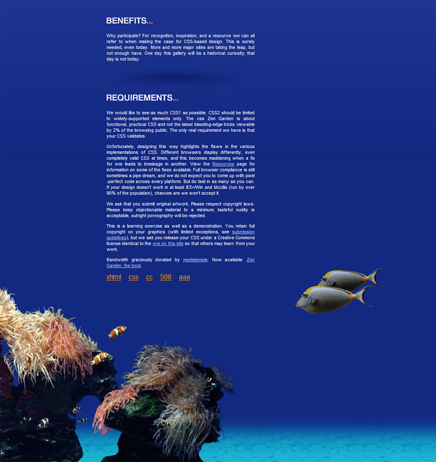 Sea Floor Footer