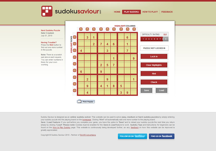 Play Sudoku