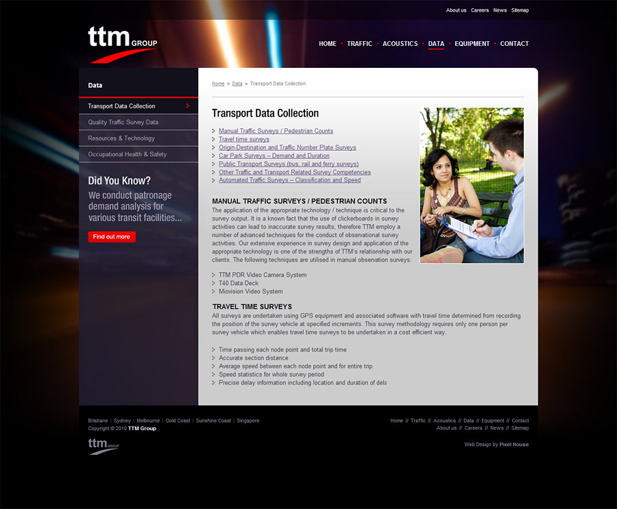 Transport Data Collection